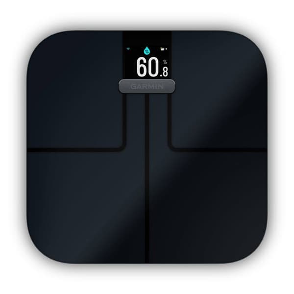 Smart vægt - GARMIN - Index S2 Smart Scale - Intl - Sort - 1 pakke