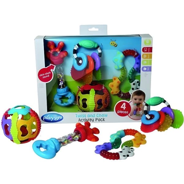PLAYGRO Gavepakke med rangle og bolde