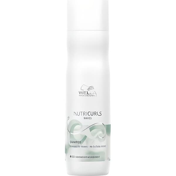 Shampoo - Wella Professionals - Nutricurls - 250ml - Bølget Hår - Dyb Hydrering