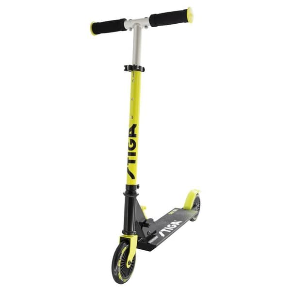 Trottinette STIGA Comet 120-S Sort/Grøn citron