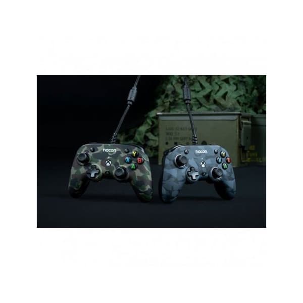 Spilcontroller - NACON - Pro Compact Controller - Camo Forest - Bluetooth - Tilpasselig