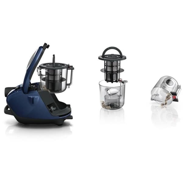 BOSCH Støvsuger uden pose GS70 Relaxx'x - Blå