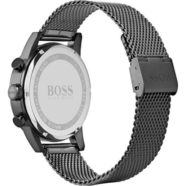 HB Navigator Chrn Gry Dial Mesh Bct - 1513674