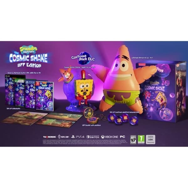 Sponge Bob Squarepants The Cosmic Shake BFF Edition PS4