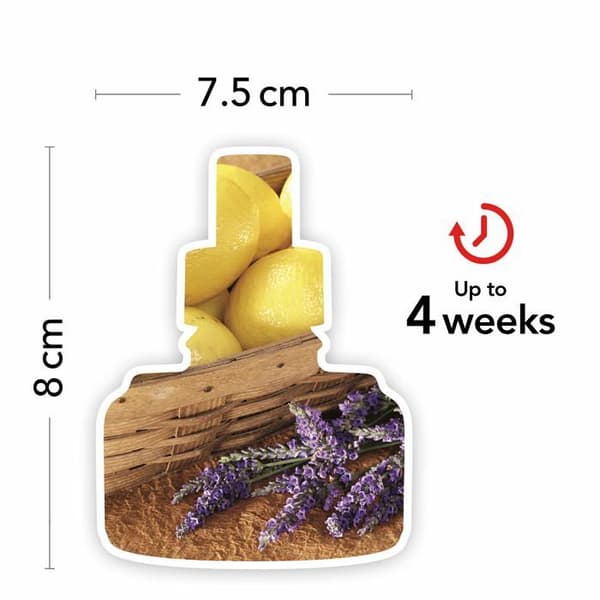 Duftdiffuser - YANKEE CANDLE - 1629320E - Citron Lavendel - 2 genopladninger - 30 dages duft