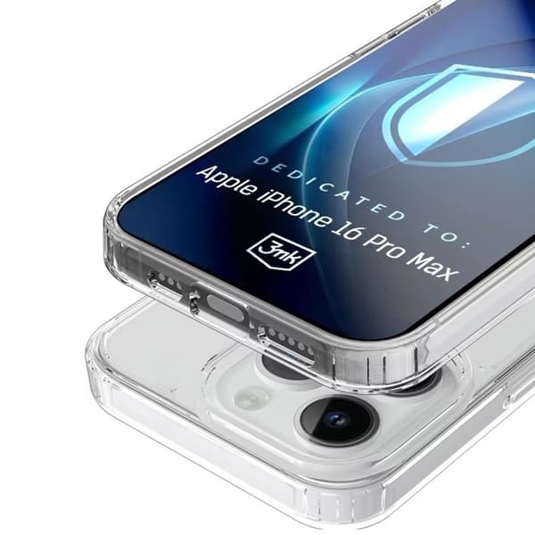 3mk Armor MagCase til iPhone 16 Pro Max - Transparent