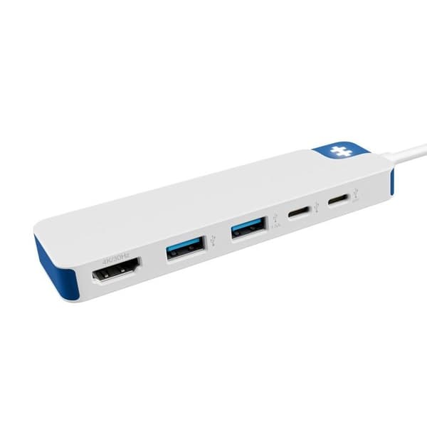 Station för bärbar dator Hyper HYPERDRIVE FLEX5 PORT USB-C HUB BLÅ