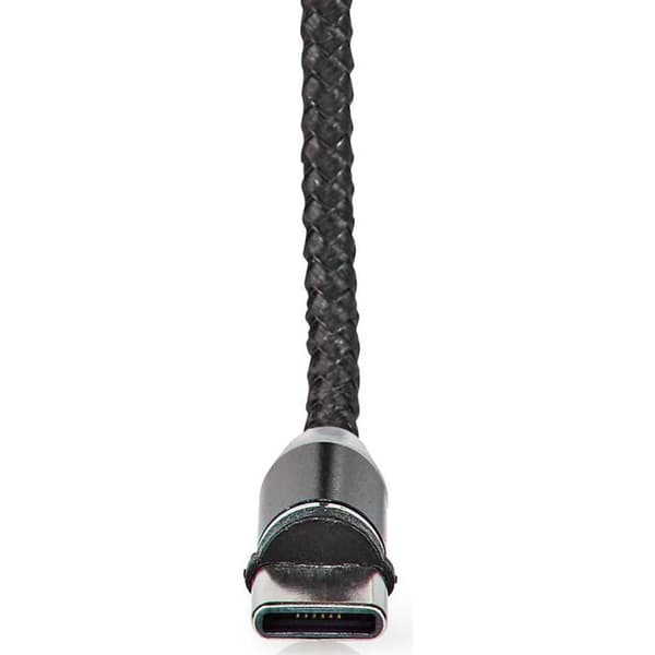 USB-kabel - NEDIS - CCGB60630BK20 - USB 2.0 - Typ-A, Micro-B, Typ-C - Förgylld