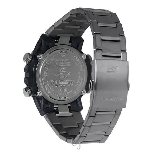 Casio Watch - Herr - ECB-2000DC-1BEF - Rostfritt stål - Svart