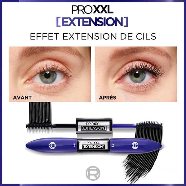 L'Oréal Paris Pro XXL Extension Mascara Svart