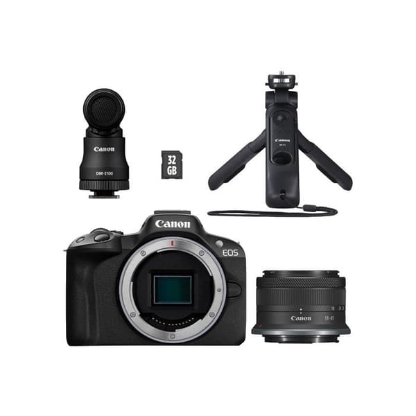 Hybridkamera - Canon - EOS R50 - 24,2 MP - 4K - Touchscreen