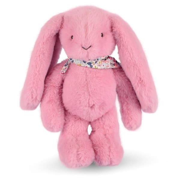 Doudou et Compagnie - Plush Kanin Blomster rosa 35 cm