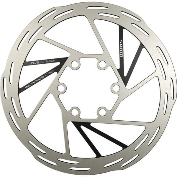Bromsskiva - SRAM - Paceline - 140 mm - Rundad - Skruvar ingår