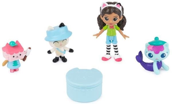Figurer - SPIN MASTER - Camping sæt - 4 figurer - Overraskelses tilbehør - Multifarget
