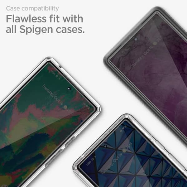 Härdat glas - Spigen - Align Master - Pack om 2 - Google Pixel 8 Pro - Transparent