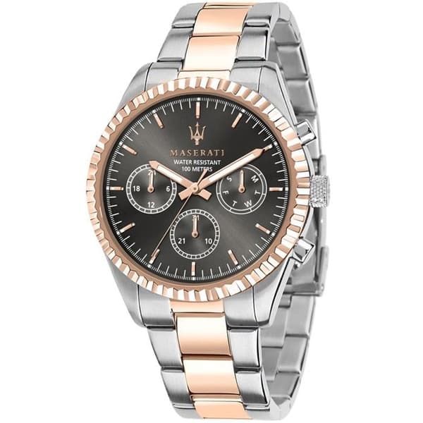 Bicolor Ur - Maserati - R8853100020 - Rustfrit Stål - Multifunktion - Mand