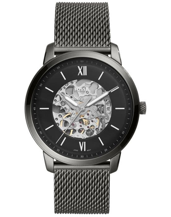 Fossil ME3185 Neutra Automatisk Antracit Rustfrit Stål Ur