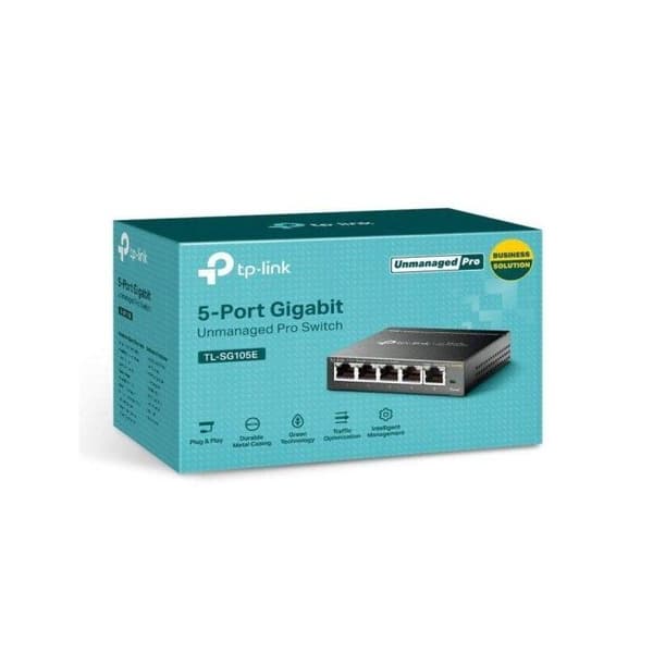 TP-LINK TL-SG105E Switch 5xGB Metall