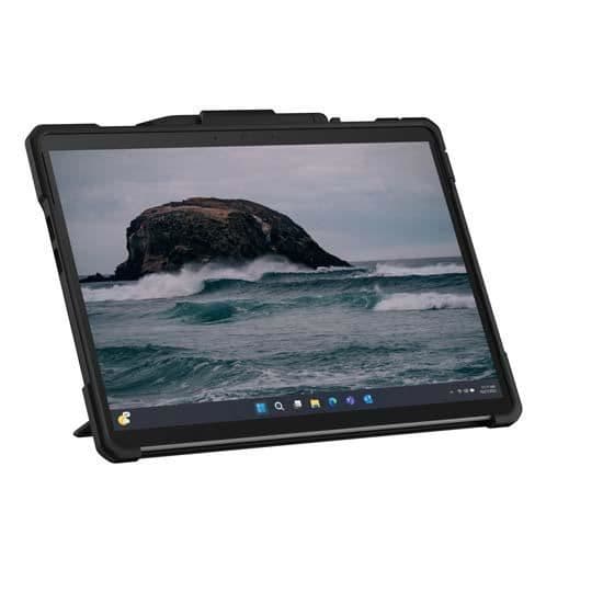Etui med klap - UAG - Metropolis - Kompatibel med Surface Pro 9 - Farve Sort - Forstærket beskyttelse