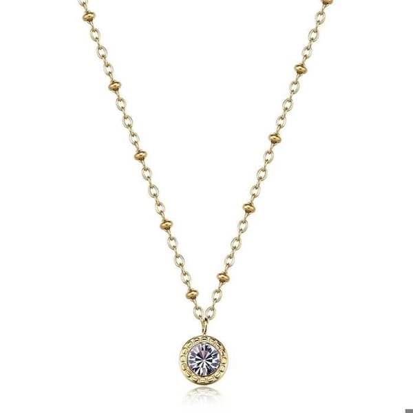 Halsband - Stål Guld - Sagapò - SAR57