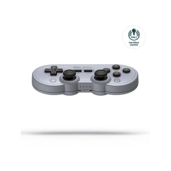 8BitDo SN30 Pro Spelkontroll Hall Effekt Grå