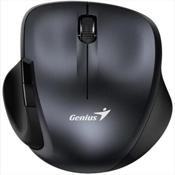 Mus Genius Ergonomisk 8200S Trådløs Grå Jern