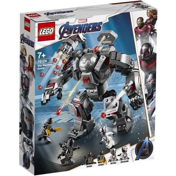 LEGO® Marvel Super Heroes 76124 - War Machine's rustning - Avengers - Byggesæt