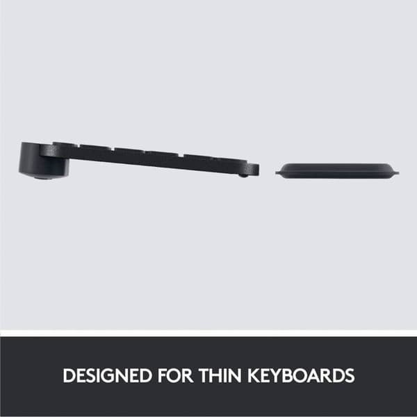 Håndledsstøtte - Logitech - MX HANDLEHØJ - Skridsikker - Shape memory - Grafit