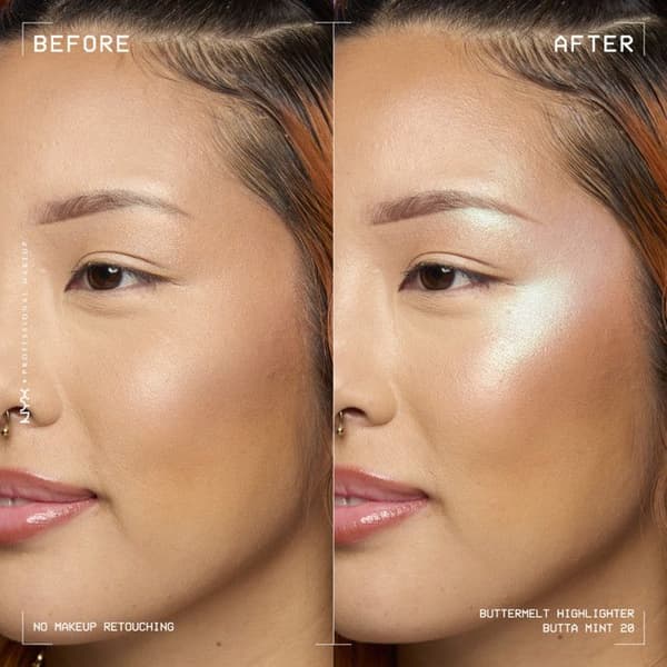 NYX Professional Makeup Buttermelt Highlighter BUTTA MINT