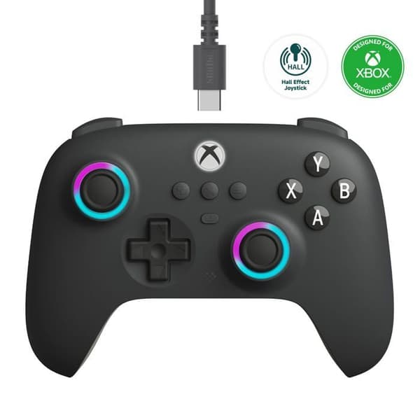 Spilcontroller - Ultimate C - Kablet - Kompatibel med Xbox Series X/S - Tilpasseligt RGB-belysning