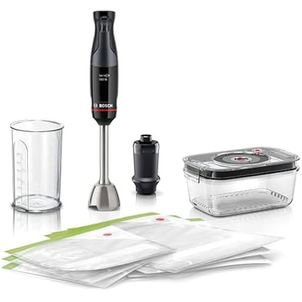 Håndmixeren - BOSCH - Varinha MSM4B6V2 - 1000 Watt - Dynamisk hastighed - Sort