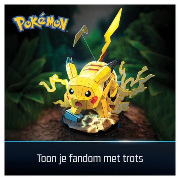 4D Bygg PIKACHU - Pokemon