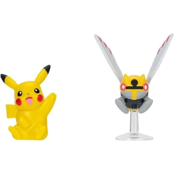 Pokémon - Set med 2 kampfigurer Ninjask och Pikachu