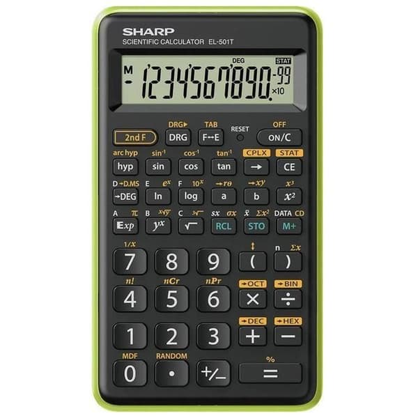 SHARP EL501TBGR vetenskaplig kalkylator