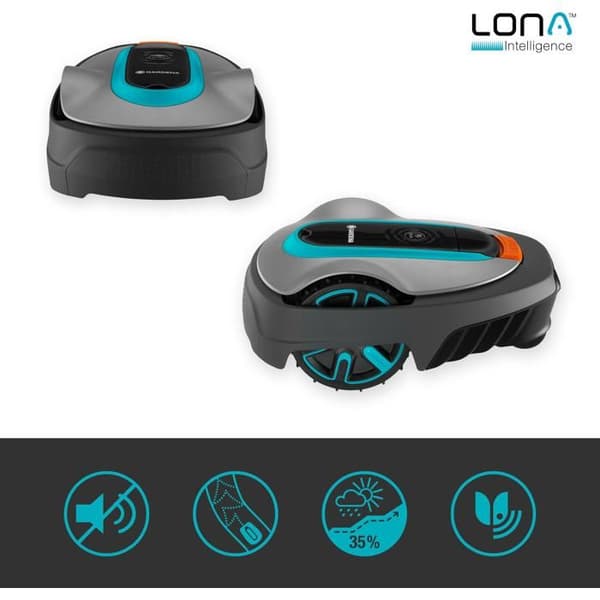 GARDENA Robotplæneklipper Smart SILENO City 400 m2