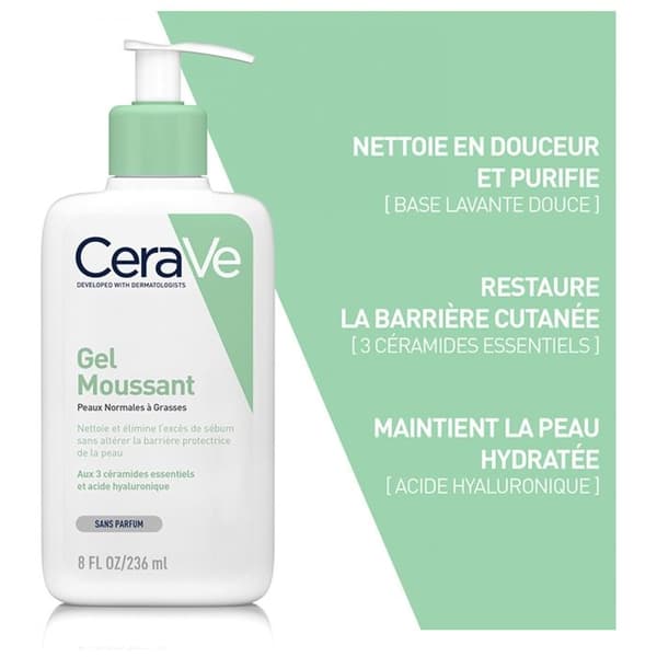 Cerave mousserande gel 473ml