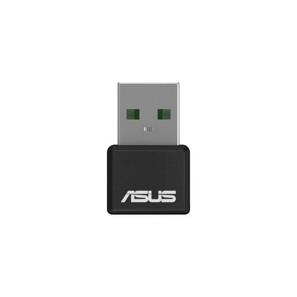 Wifi 6 nøgle Asus USB-AX55 Nano Sort og Sølv