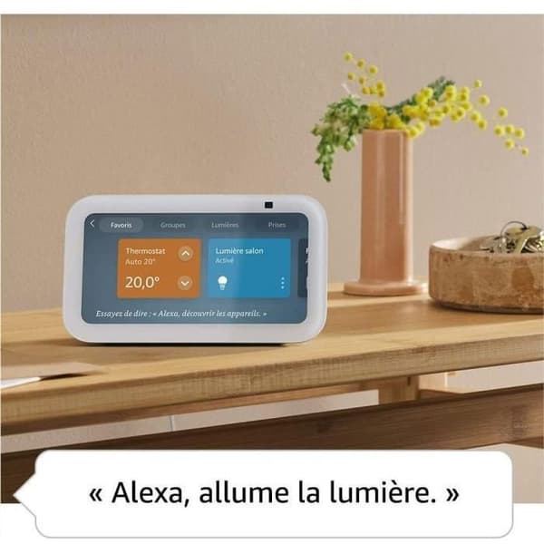 Ansluten skärm - AMAZON - ECHO SHOW 5 (3:e gen.) - 10" - Vit