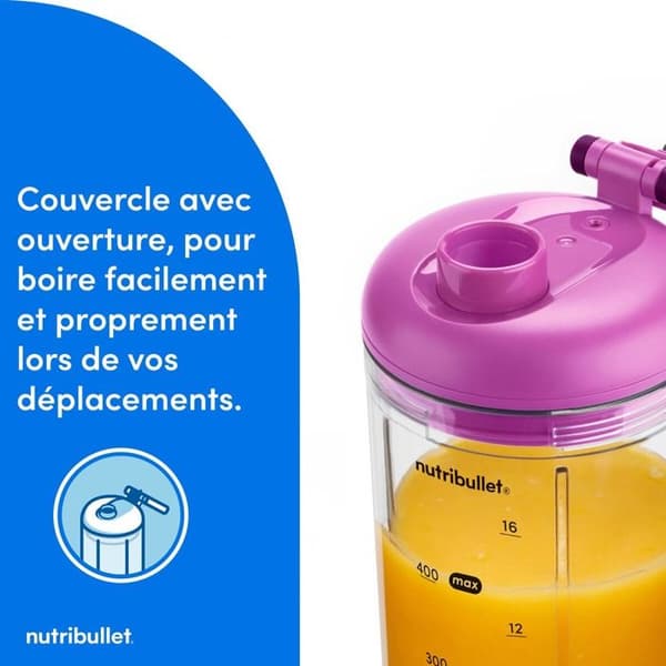 Blender Nutribullet FLEX bærbar - Violet NBP013VT