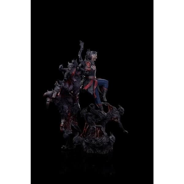 Staty - Iron Studios - Dead Defender Strange - 1/10 - Polystone - Mångfärgad - Inomhus