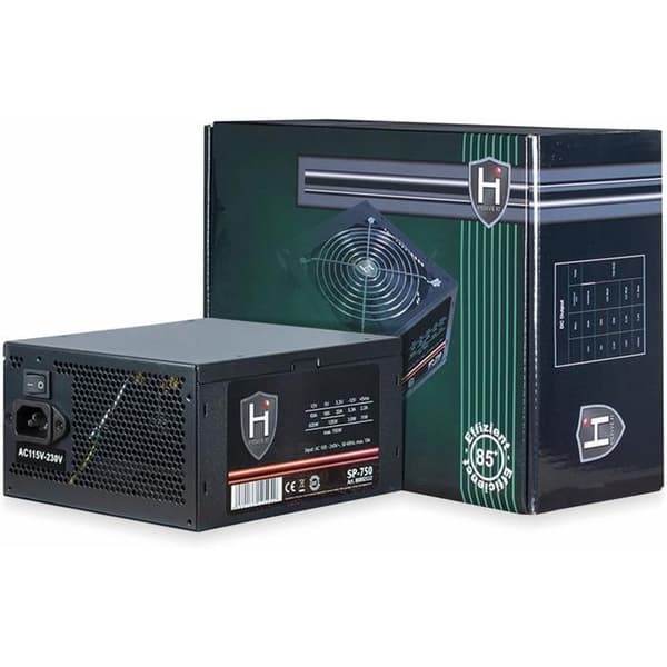 750W Inter-Tech HIPOWER SP-750 TU Svart