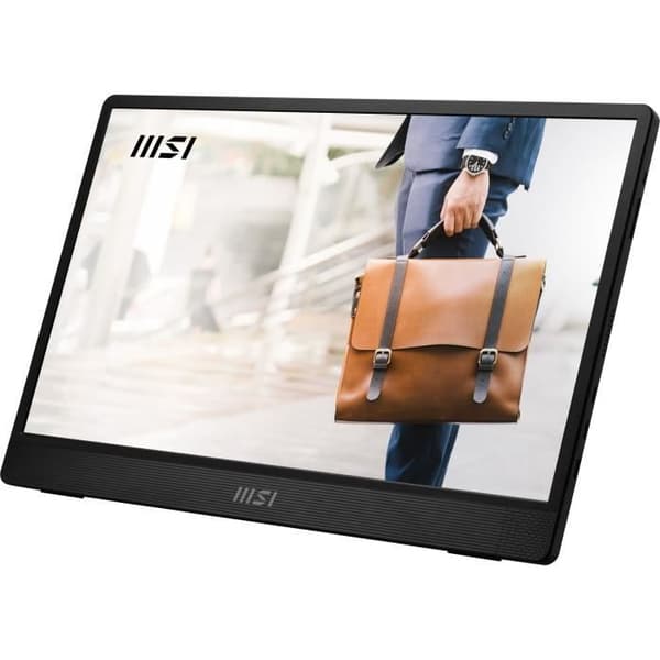 Bärbar datorskärm - MSI - 15,6" - FHD - 60Hz - IPS-panel - 4ms - PRO MP161 E2