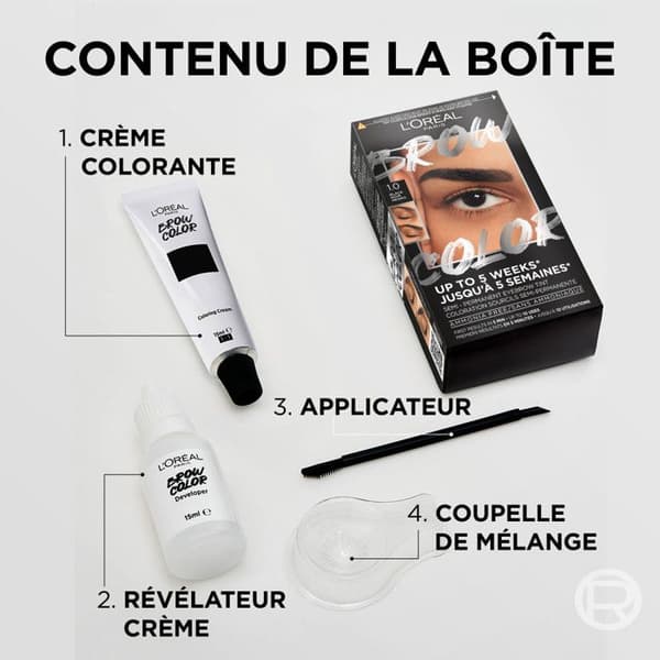 L'Oréal Paris brynfarve 1.0 Sort