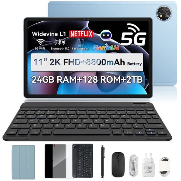 Blackview ZENO5 3+128Go - Orange Touchscreen Tablet
