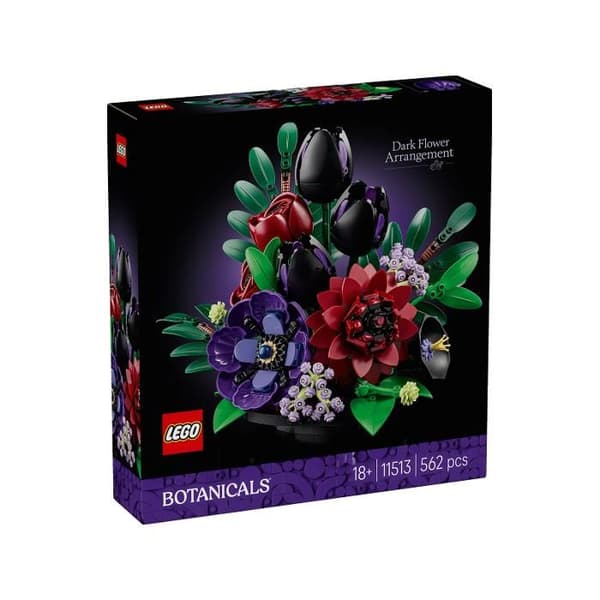 LEGO 11513 Den mørke blomsterkomposition Tilstand: Ny.