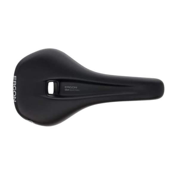 Cykelsæde - Ergon - SM Sport - Sort - Komfortabel Polstring - DIY Montering