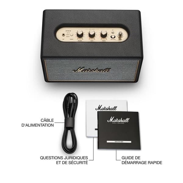 Marshall Acton IV Black högtalare