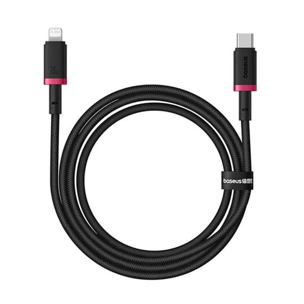 USB-C til Lightning datakabel - BASEUS - Dura - 20 W - 2 m - Sort