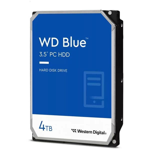 WD Blue - HDD Desktop - Hårddisk - 4 To - 3,5" - SATA
