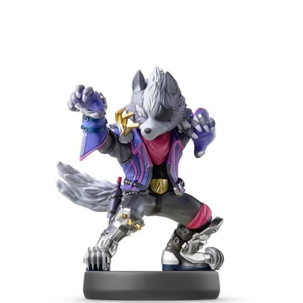 Figur Amiibo - Wolf N°63 • Samling Super Smash Bros.